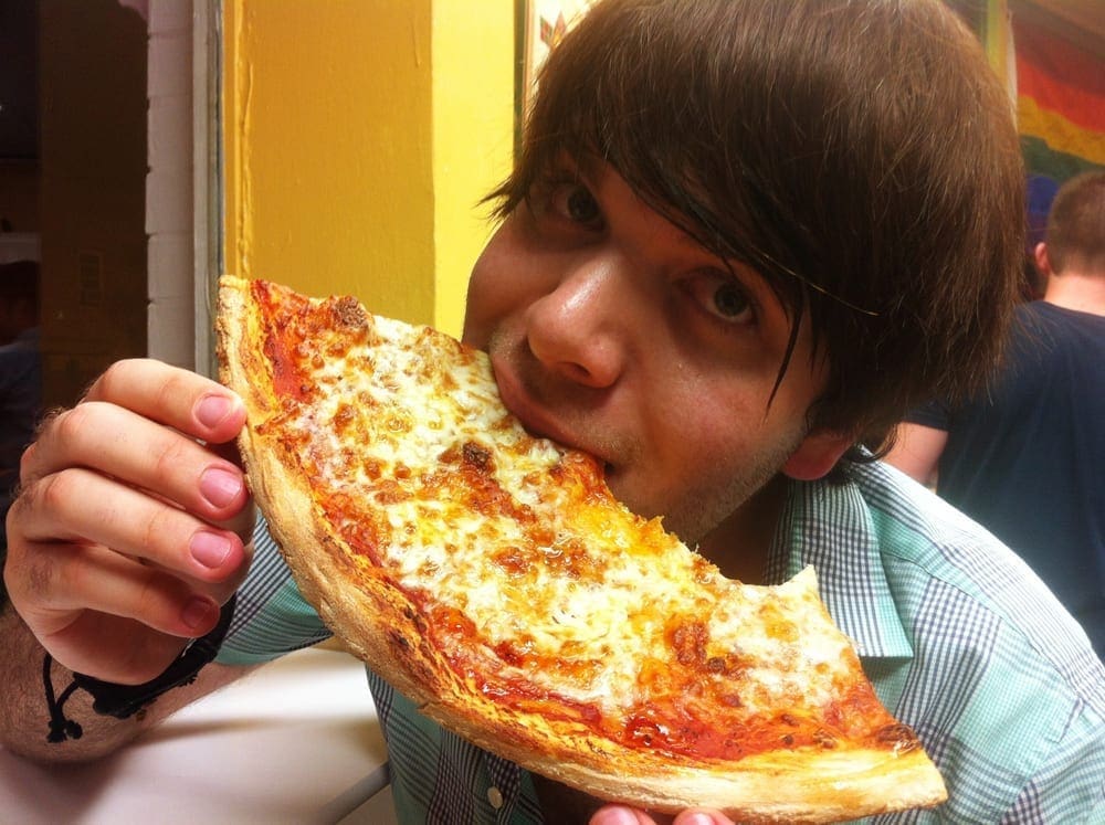 Cheese Pizza from Jumbo Slice Kouzina Angelinas
