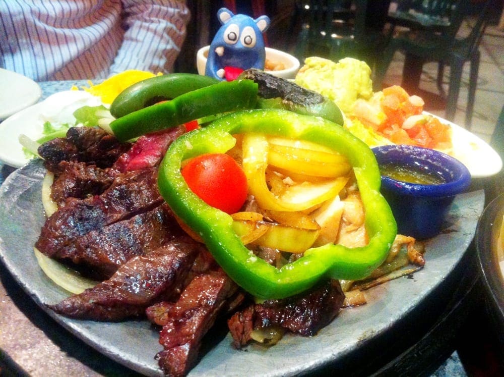 Fajitas al Carbon from Cactus Cantina