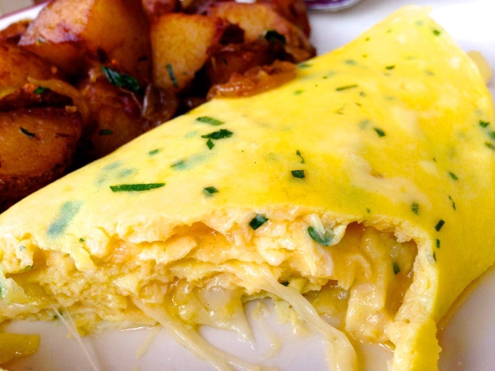 Gruyere Omelete from Le Diplomate