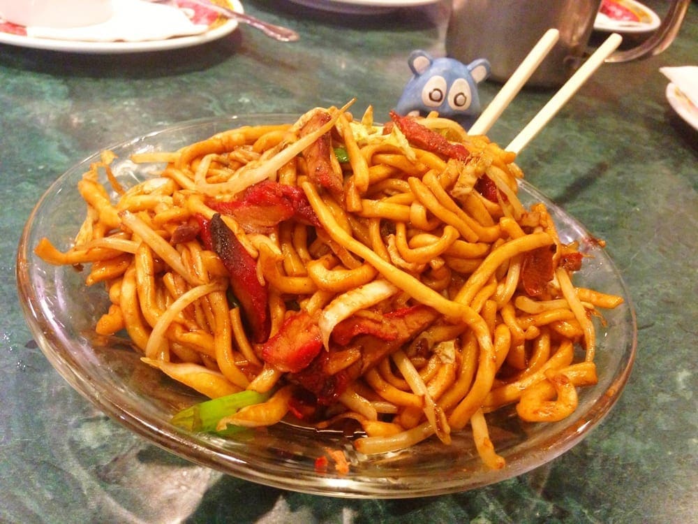 Home Made Fried Noodles from Chinatown Express