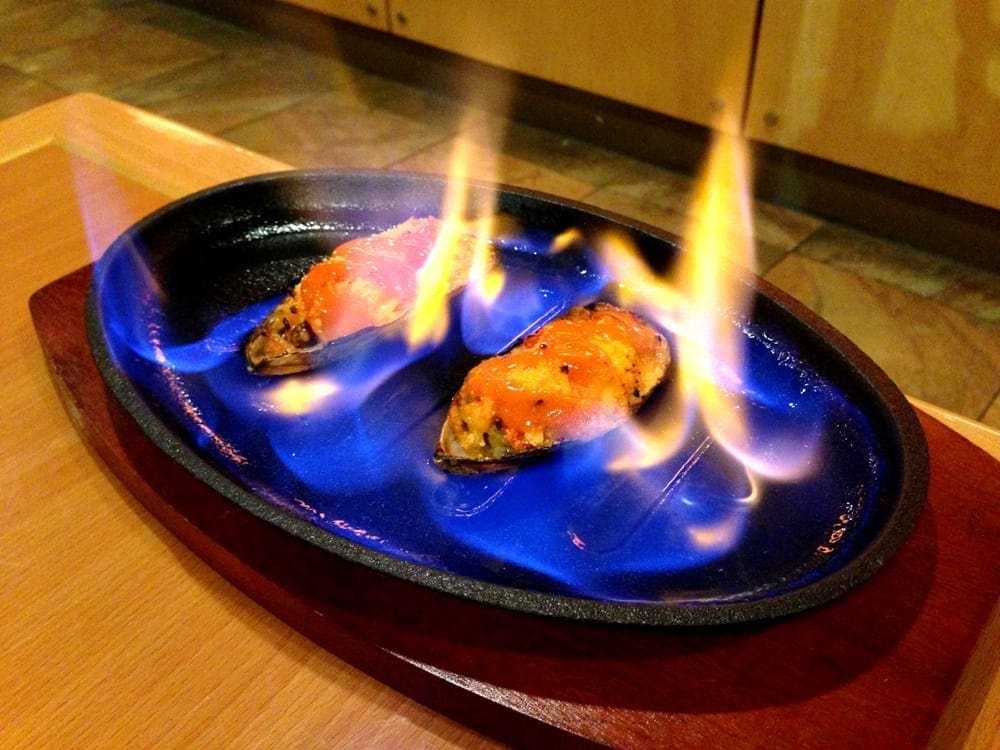 Spicy Fire Mussels from Ikko