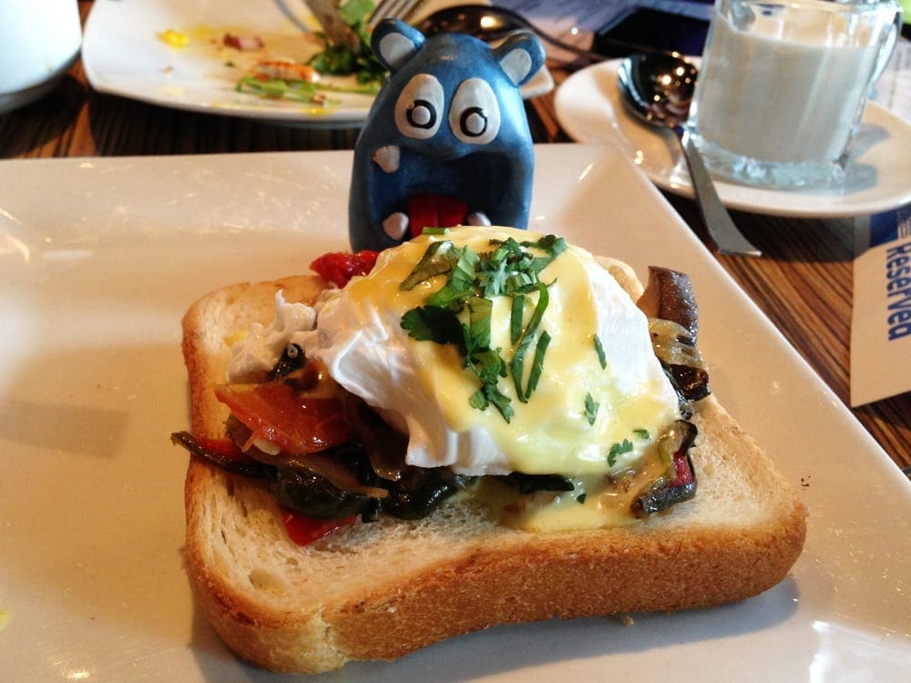 Veggie Benedict Tapas $8 @ MASA 14 on U st in DC