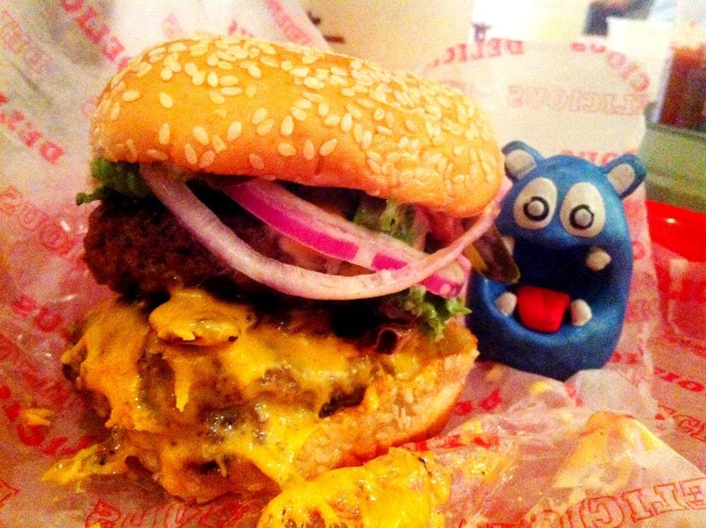 Big Stuff Bacon Meltdown Burger from Good Stuff Eatery