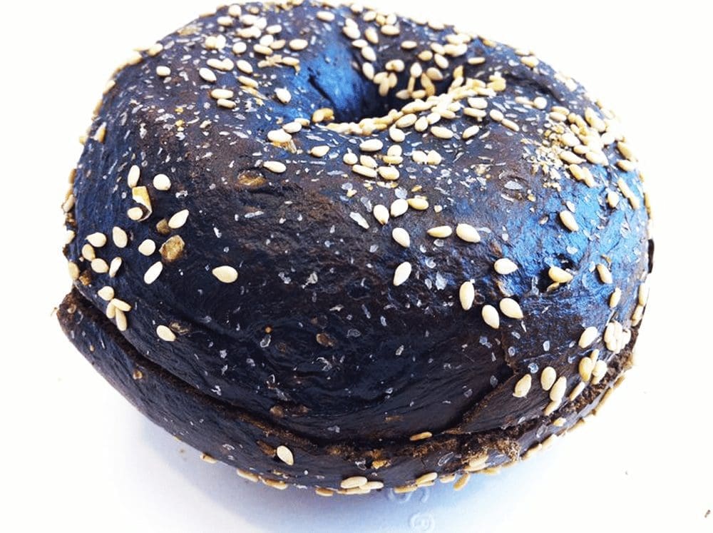 Black Russian Bagel from Goldberg's Bagels