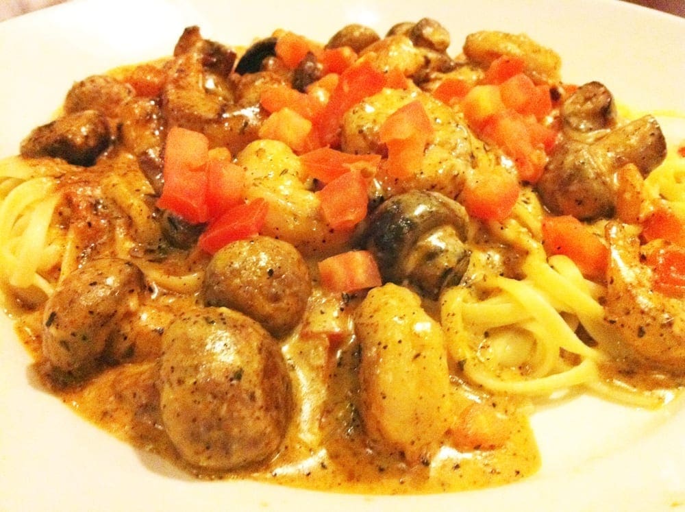 Cajun Shrimp Alfredo from Dave & Buster's