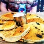 Gluten Free Blueberry Pancakes from Origicanl Pancake House