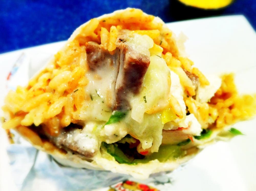 Gyro Burrito from California Tortilla