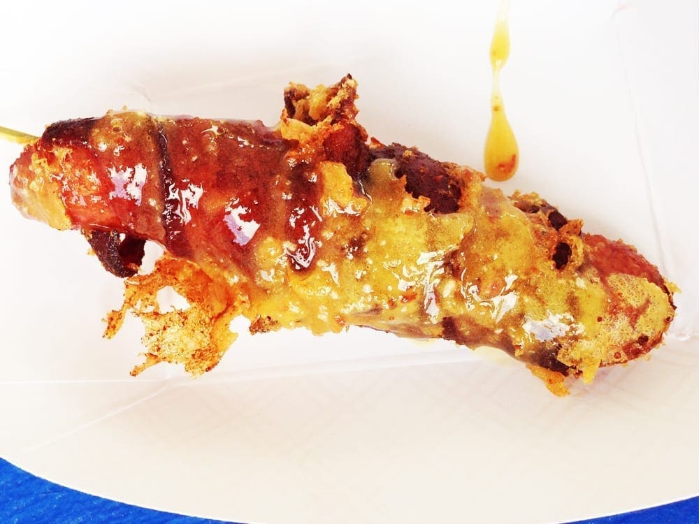 Double Bacon Brat $3 @ Ram's Head Tavern at Bacon Festival