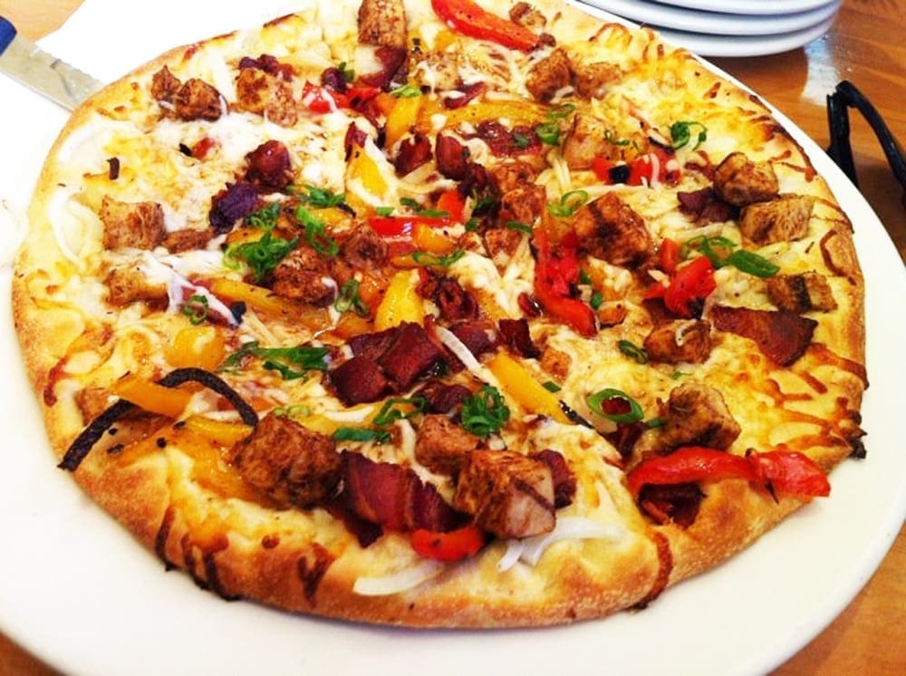 Jamaican Jerk Chicken Pizza from California Pizza Kitchen