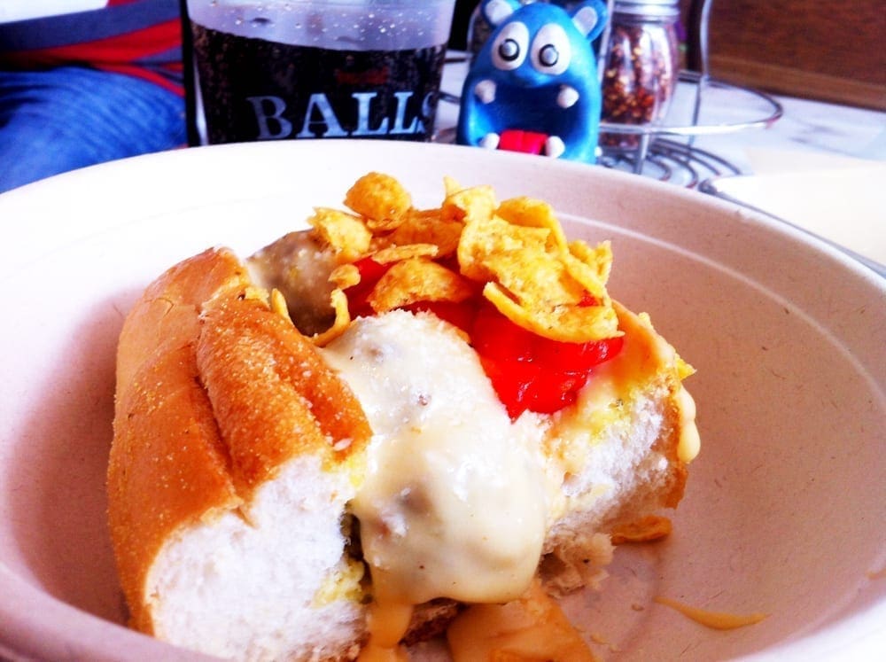 Lamb Meatballs Sandwich from Meatballs