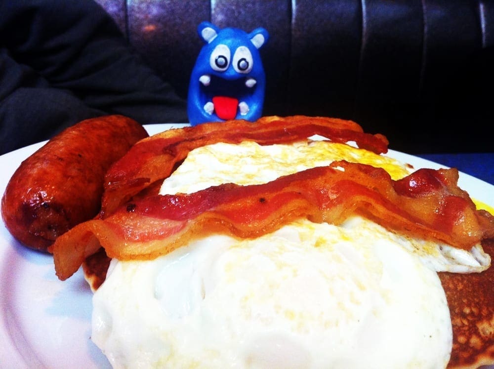 Lumberjack Pancakes from Skylight Diner New York City