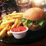 Pumpkin Burger from Seva