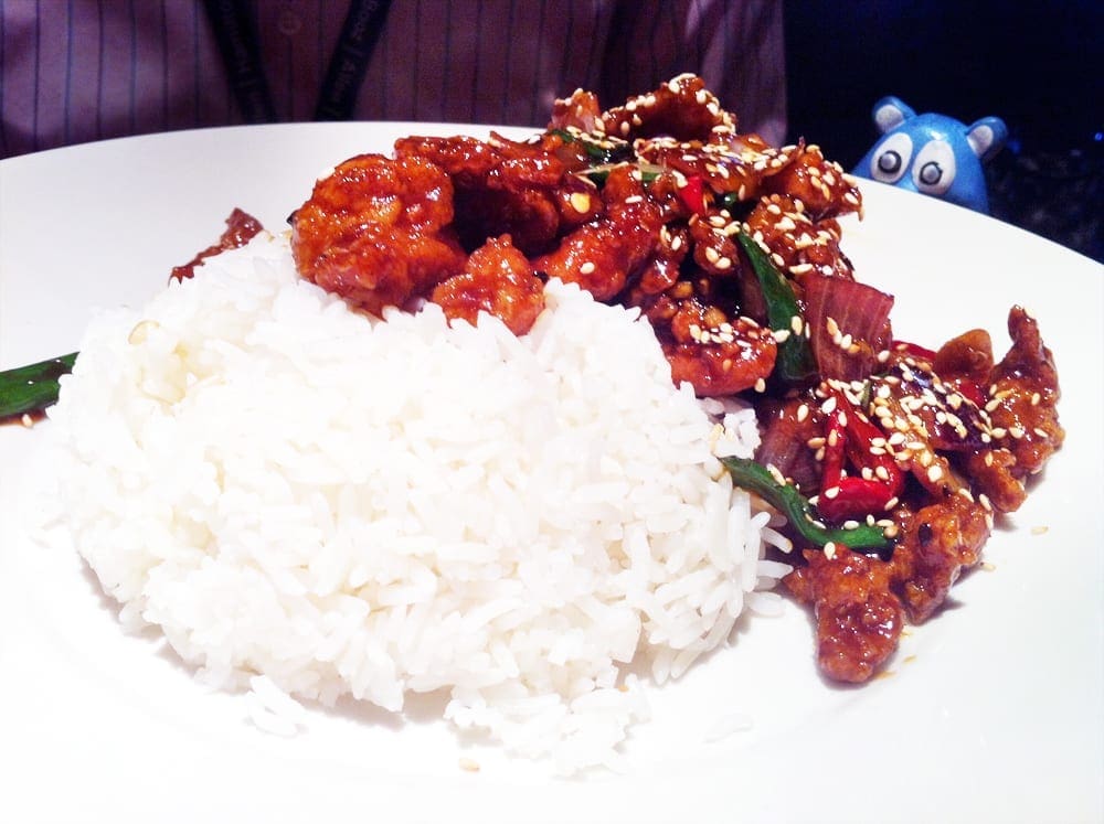 Sesame Chicken from Big Bowl