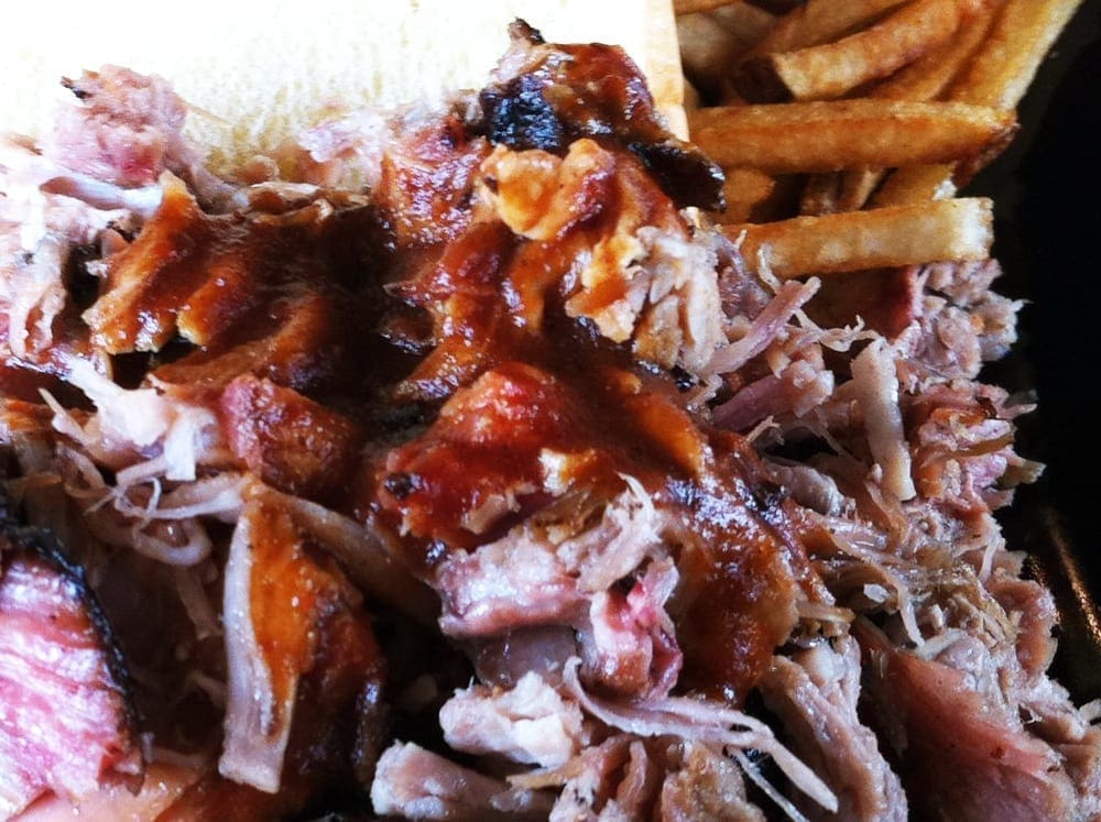 Sliced Pork Sandwich from Rocklands BBQ