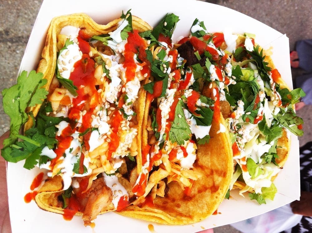Tacos from TaKorean Truck