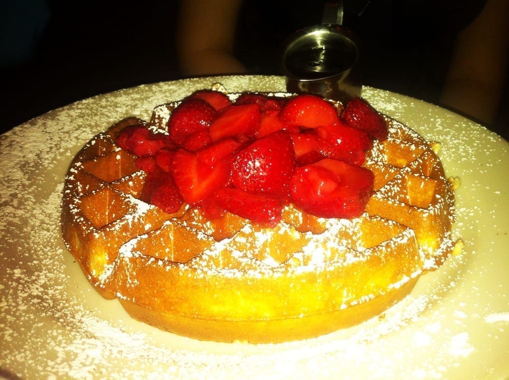 Waffle from Grand Lux Cafe