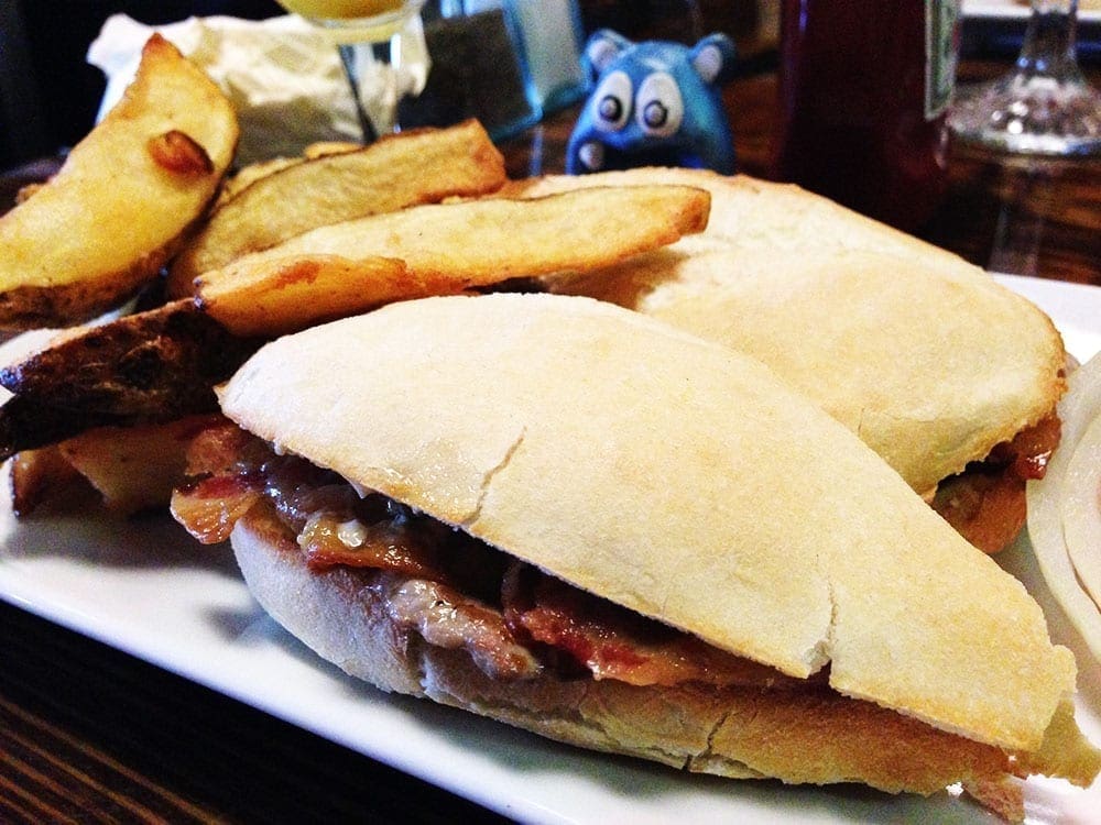 Great Grilled Cheese from Piratz Tavern