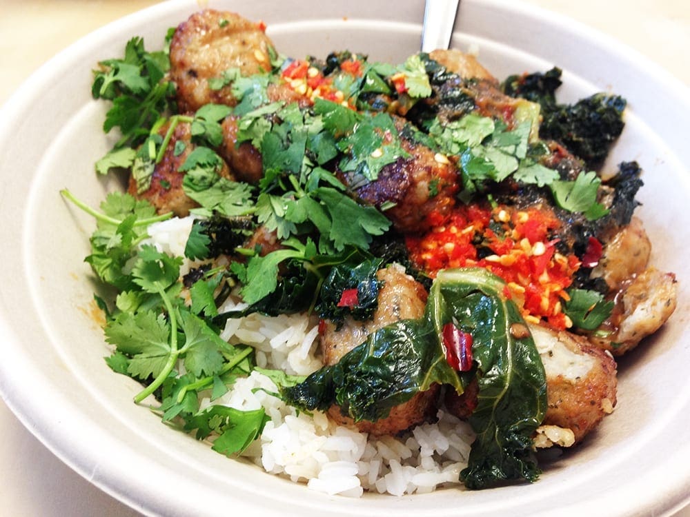 Meatballs Rice Bowl @ ShopHouse