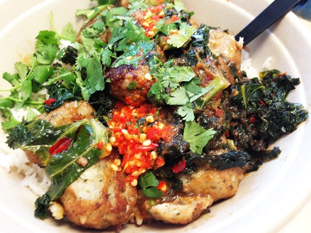 Meatballs Rice Bowl @ ShopHouse