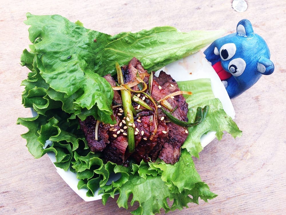 Kalbi Wrap @ AZN Eats Truck at Taste of DC