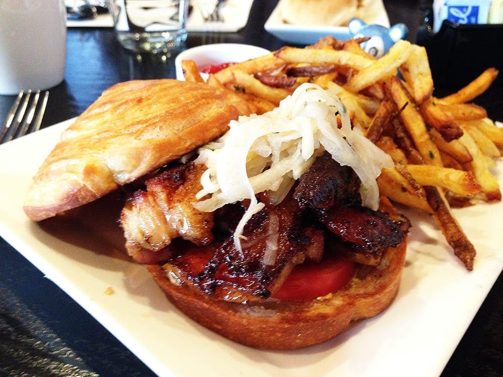 Maple Pork Belly Sandwich @ Scion Silver Spring