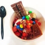 Strawberry Short Cake Froyo @ Frozenyo Silver Spring