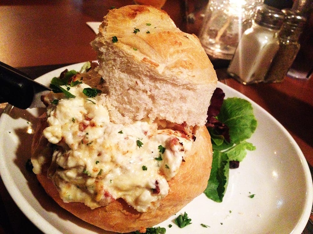 Applewood Bacon Crab Dip $12 @ Pig & FIsh Rehoboth