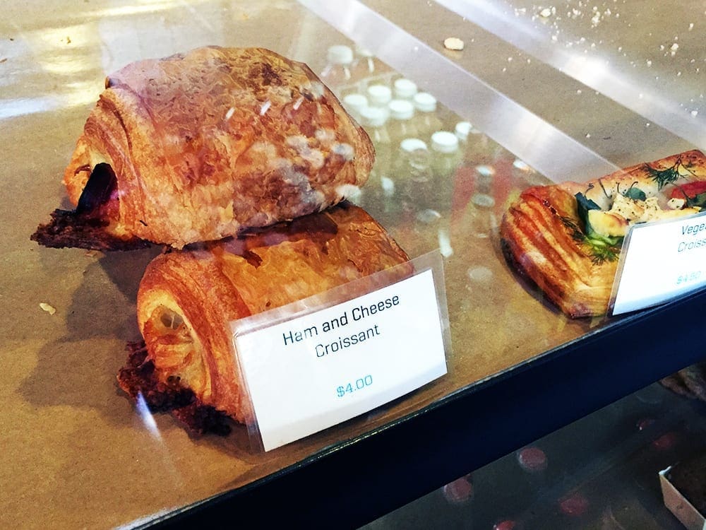 Ham and Cheese Croissant $4 @ Intelligentsia Coffee Shop Los Angeles California