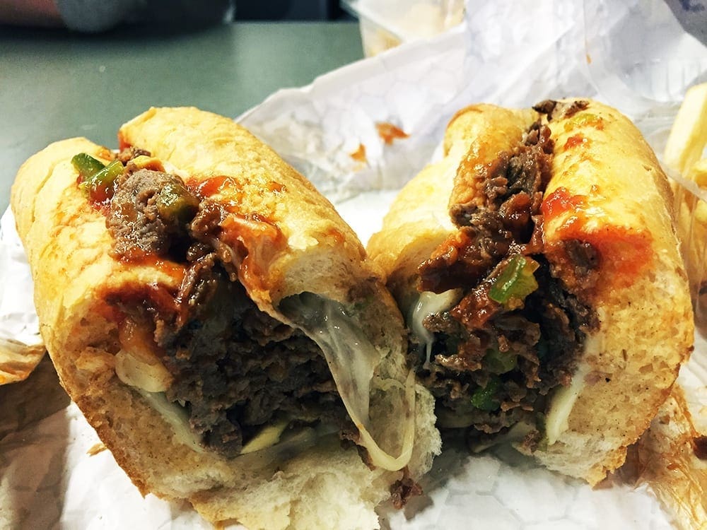 Cheesesteak $10 @ Spataro's Cheesesteaks in Philadelphia