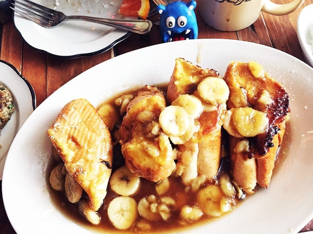 Bananas Foster French Toast $10 @ Khyber Pass Pub in Philadelphia