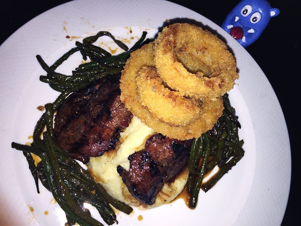Teriyaki Skirt Steak $29 @ Town Restaurant in San Carlos California