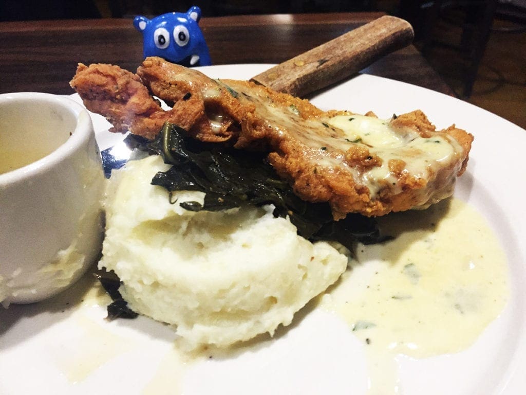 Fried Chicken $16 @ Busboys and Poets in Takoma DC