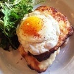 Croque Madame @ La Piquette in Cathedral Common DC