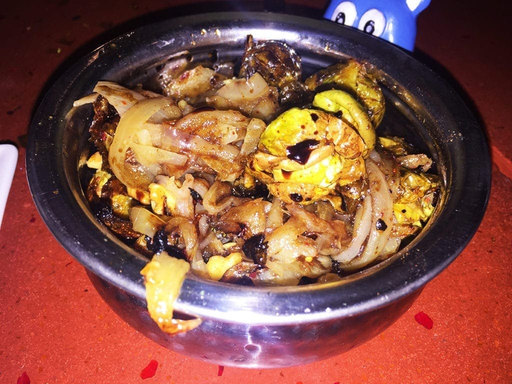 Grilled Brussels Sprouts @ Dino’s Grotto on U Street in Washington DC