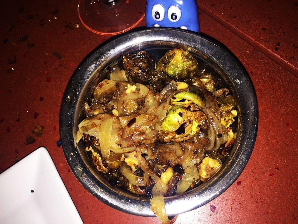 Grilled Brussels Sprouts @ Dino’s Grotto on U Street in Washington DC