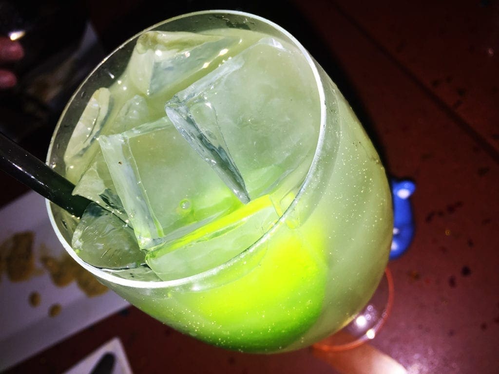 Meyer Lemon Rickey Cocktail @ Dino's Grotto on U Street in Washington DC