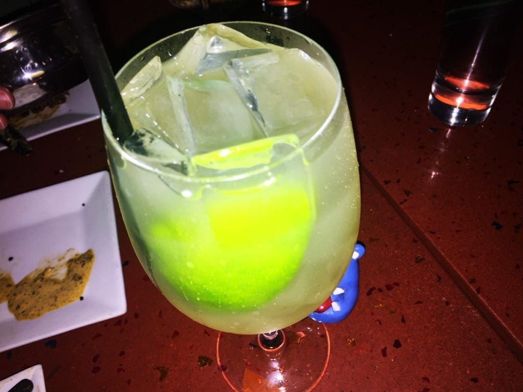 Meyer Lemon Rickey Cocktail @ Dino's Grotto on U Street in Washington DC