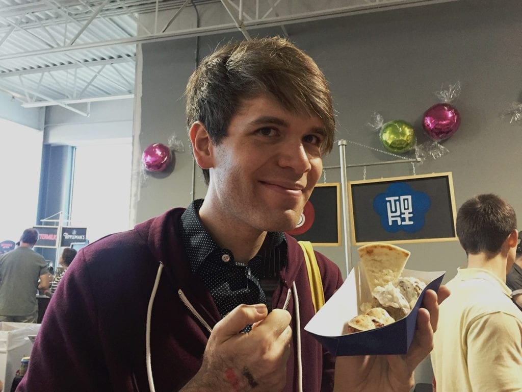 NOM NOM Boris with 8 Ball Meatball at Emporiyum Food Market in Baltimore