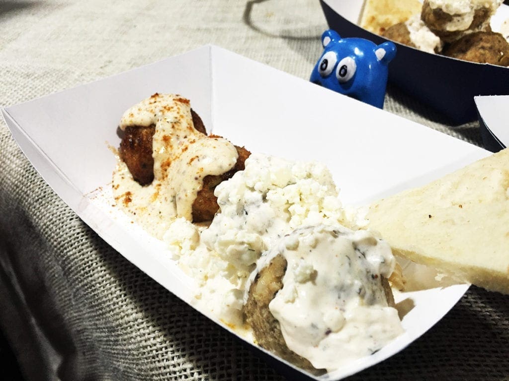 Crab Cake & Greek Balls @ 8 Ball Meatball at Emporiyum Food Market in Baltimore