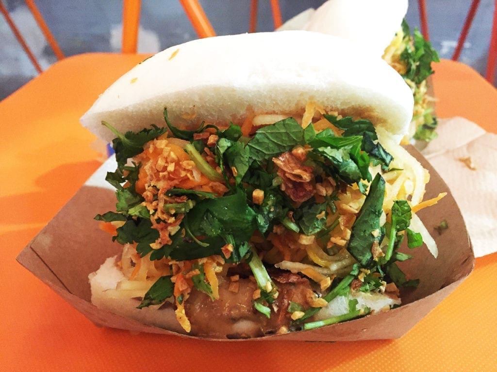 Steam Bun Sandwich @ Ekiben Baltimore at Emporiyum Food Market in Baltimore