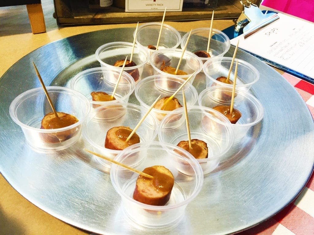 Suagses from Chups Ketchup in Emporiyum Food Market Baltimore