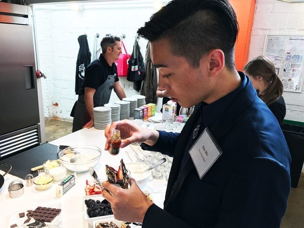 Rex Making Breakfast @ Cabot Media Event