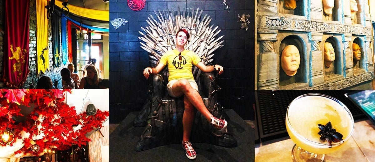 Game of Thrones Pop Up Bar in Washington DC
