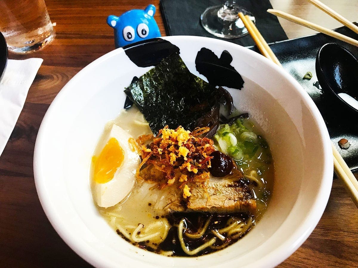 Jinya Tonkotsu Black Ramen @ Jinya Pike & Rose Rockville
