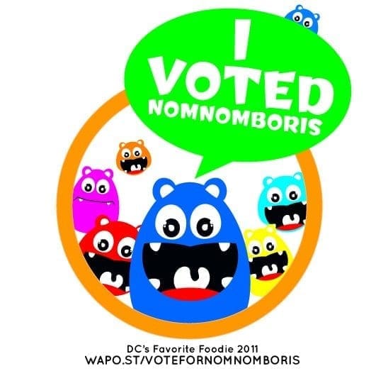 Vote for NOM NOM Boris at DC's Favorite Foodie 2011