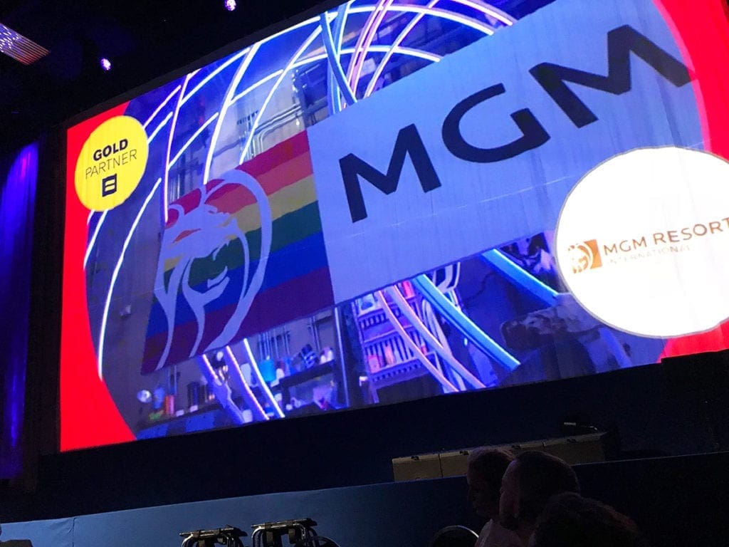Sponsor MGM from HRC National Dinner 2018