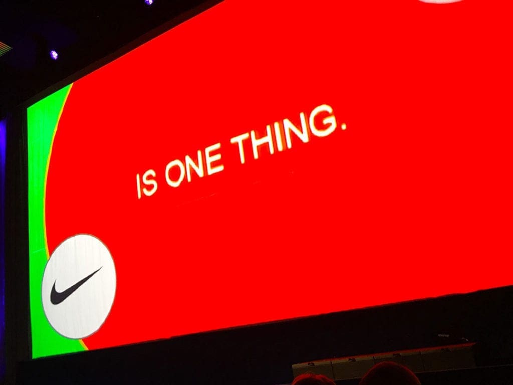 Sponsor Nike from HRC National Dinner 2018