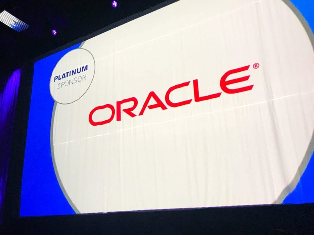 Sponsor Oracle from HRC National Dinner 2018