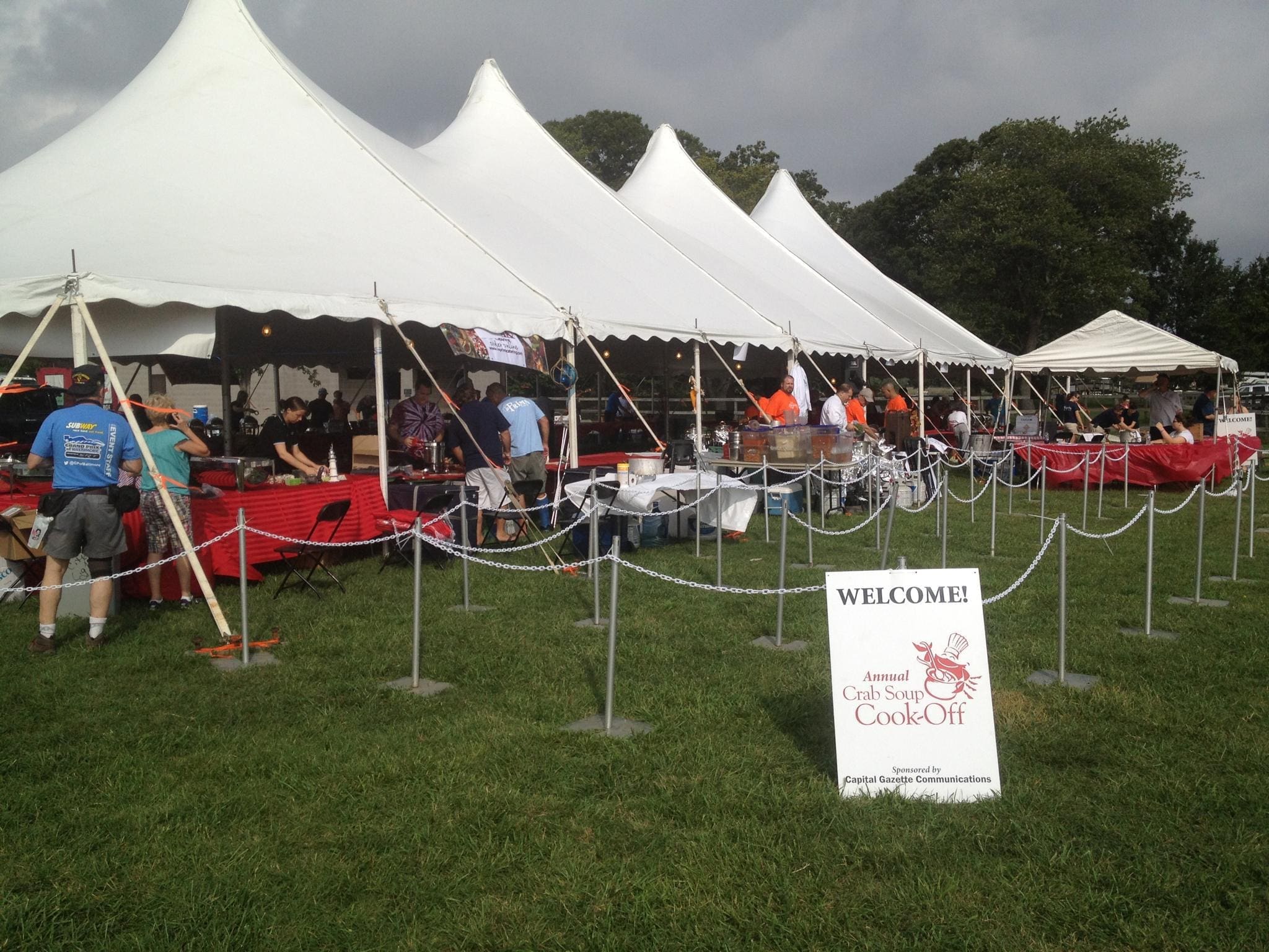 Crab Soup Cook Off at Maryland Seafood Festival 2013
