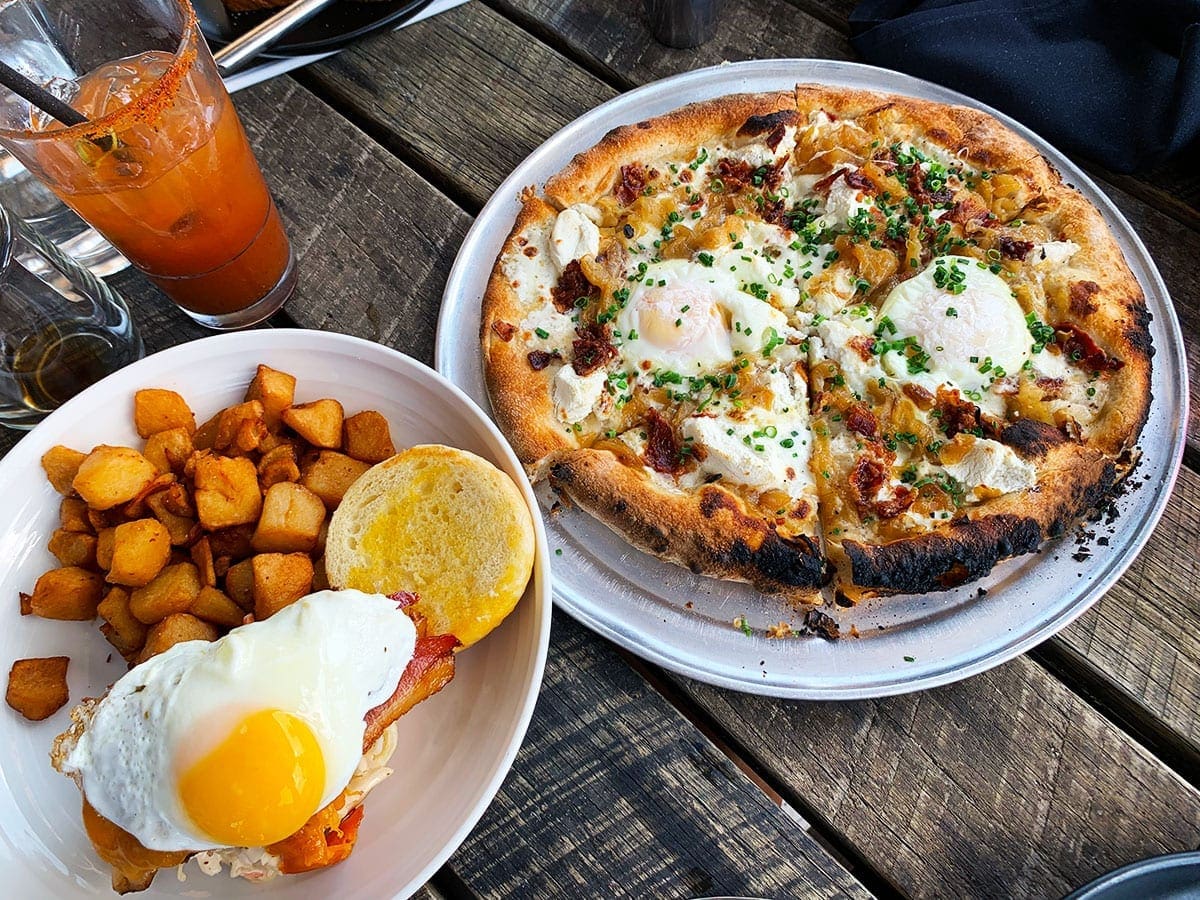 Brunch from Little Beast Cafe & Bistro in Chevy Chase Washington DC